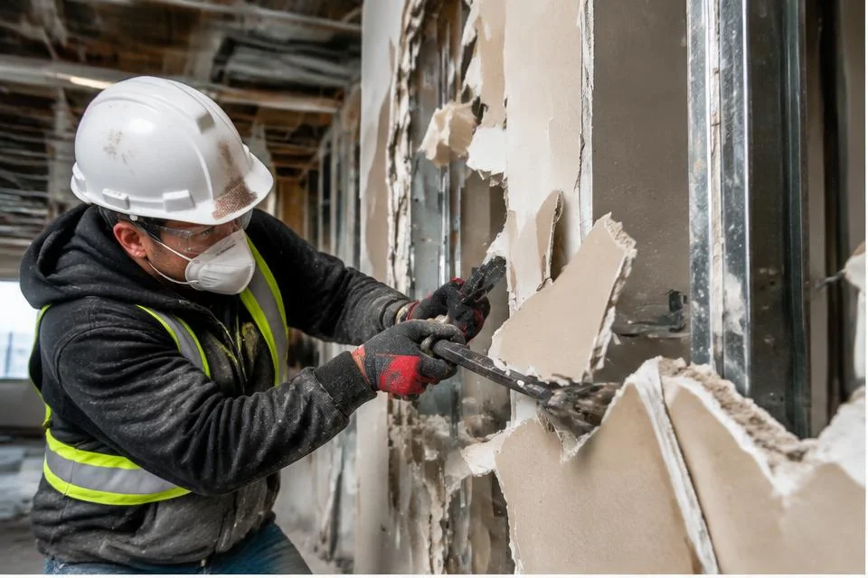 Interior Demolition worksite