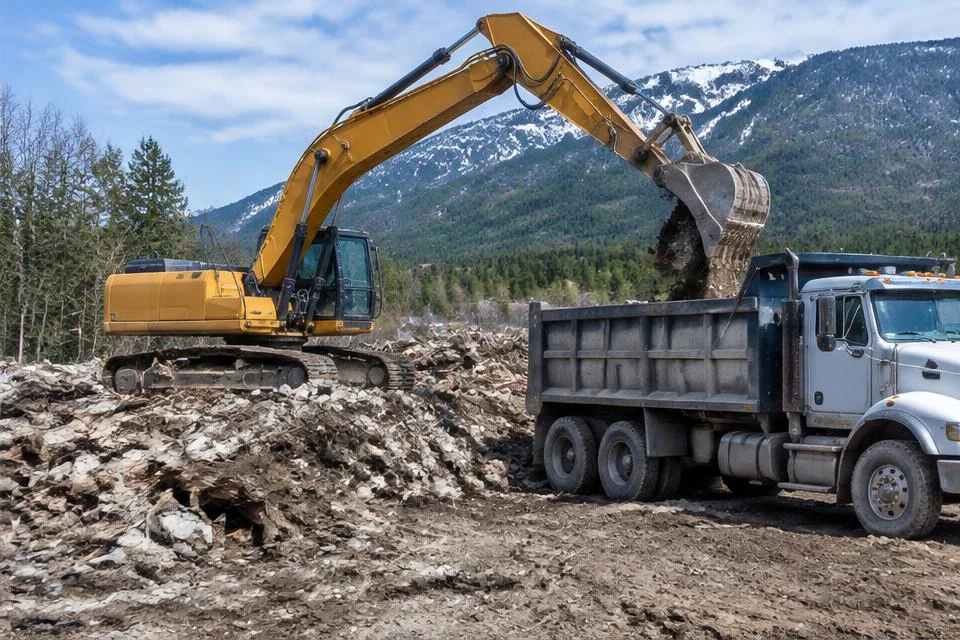 Site Clearing & Debris worksite