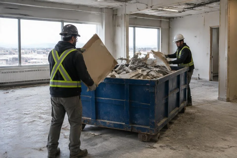 Junk Removal & Cleanouts worksite
